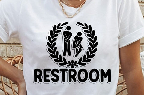 SD0001 - 10 Restroom SVG Designangry 