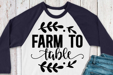 SD0001 - 25 Farm to table SVG Designangry 