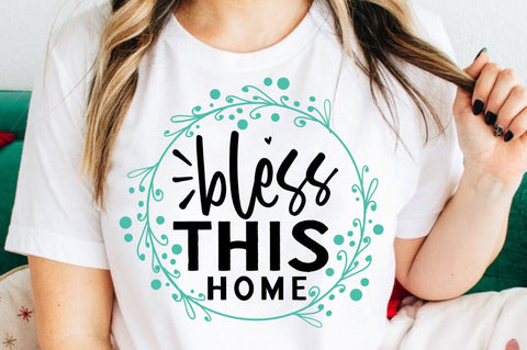 SD0002 - 31 Bless this home SVG Designangry 