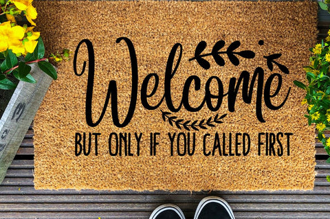 SD0003 - 17 Welcome But only if you called first SVG Designangry 