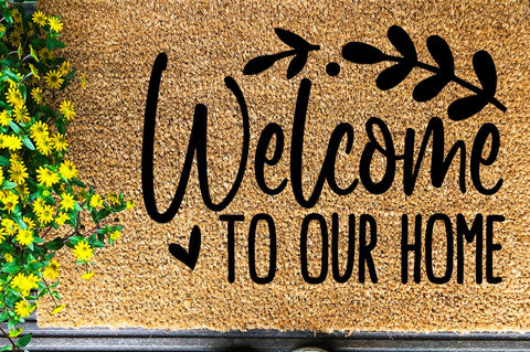 SD0003 - 19 Welcome to our home SVG Designangry 