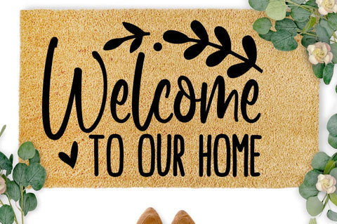 SD0003 - 19 Welcome to our home SVG Designangry 