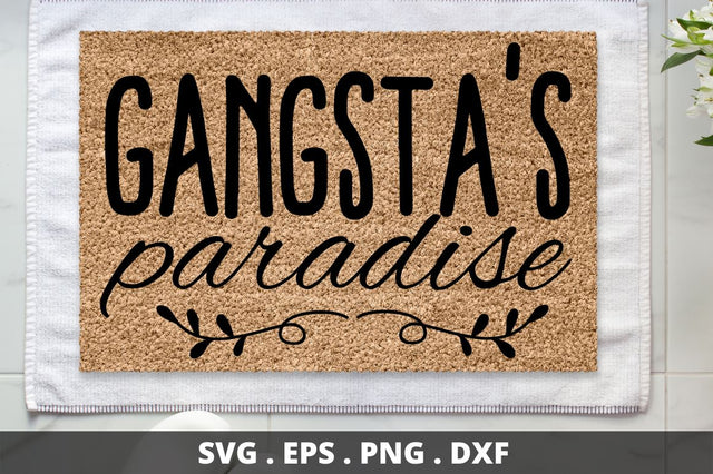 SD0003 - 3 Gangstas paradise SVG Designangry 