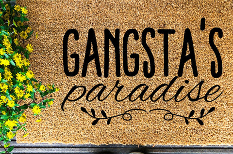SD0003 - 3 Gangstas paradise SVG Designangry 