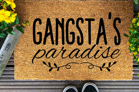 SD0003 - 3 Gangstas paradise SVG Designangry 