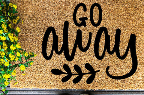 SD0003 - 5 Go away SVG Designangry 