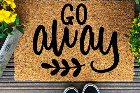 SD0003 - 5 Go away SVG Designangry 