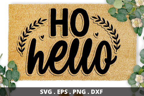 SD0003 - 7 Ho hello SVG Designangry 