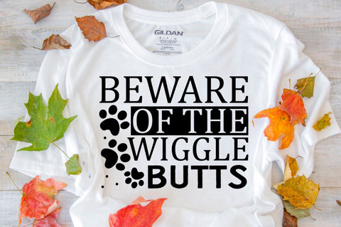 SD0004 - 14 Beware of the wiggle butts SVG Designangry 