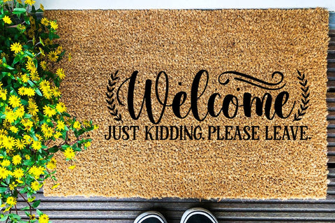 SD0004 - 15 Welcome just kidding please wait SVG Designangry 