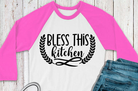 SD0004 - 2 Bless this kitchen SVG Designangry 