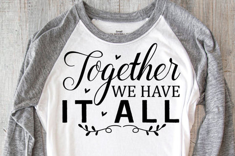 SD0004 - 2 Together we have it all SVG Designangry 