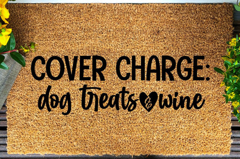 SD0004 - 4 Cover charge dog treats and wine SVG Designangry 