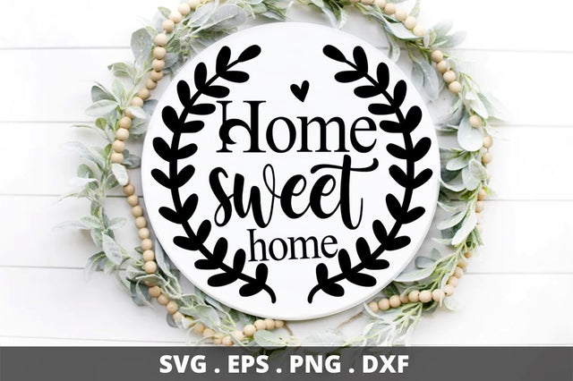 SD0004 - 7 Home sweet home SVG Designangry 