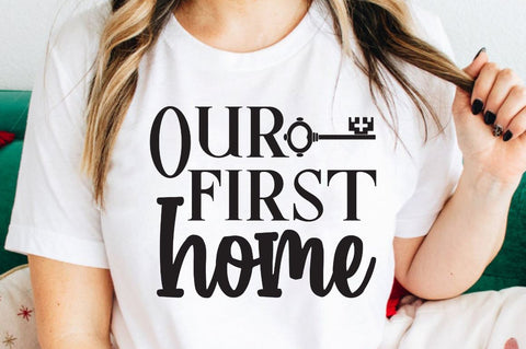 SD0007 - 14 Our first home SVG Designangry 