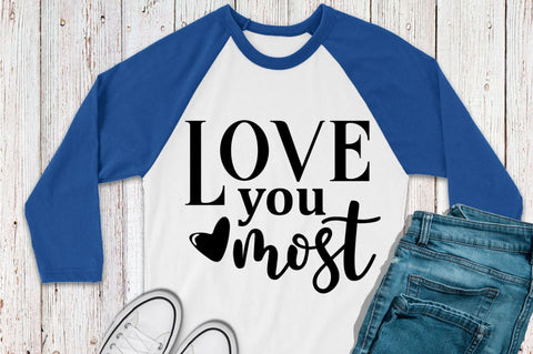 SD0007 - 16 Love you most SVG Designangry 