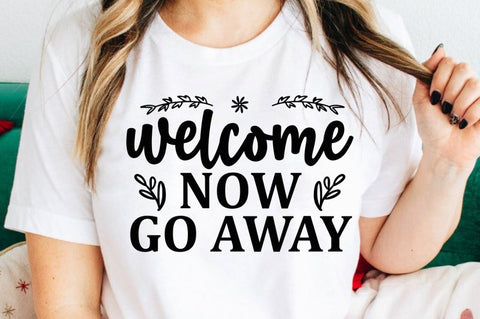 SD0007 - 6 Welcome now go away SVG Designangry 