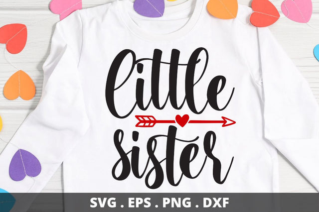 SD0009 - 12 Little sister SVG Designangry 