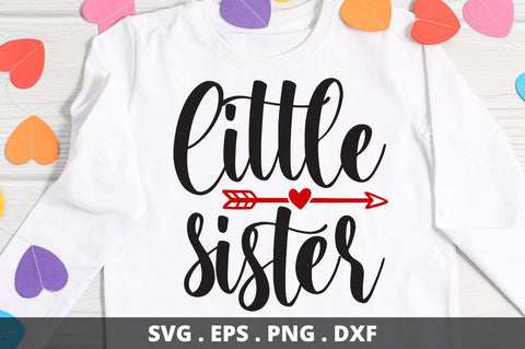 SD0009 - 12 Little sister SVG Designangry 