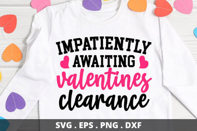 SD0009 - 14 Impatiently awaiting valentines clearance SVG Designangry 
