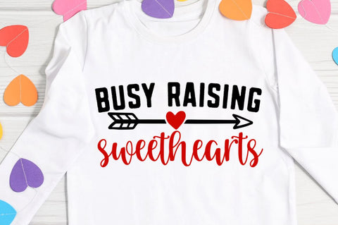 SD0009 - 22 Busy raising sweethearts SVG Designangry 