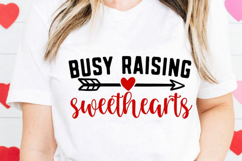 SD0009 - 22 Busy raising sweethearts SVG Designangry 