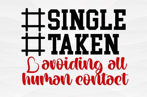 SD0009 - 4 Single taken avoiding all human contact SVG Designangry 