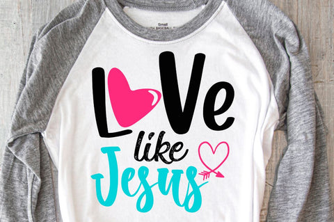 SD0009 - 9 Love like jesus SVG Designangry 