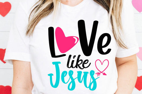 SD0009 - 9 Love like jesus SVG Designangry 