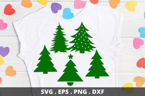 SD0010 - 14 christmas tree SVG Designangry 