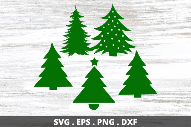 SD0010 - 14 christmas tree SVG Designangry 
