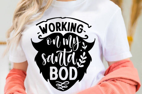 SD0010 - 7 Working on my santa bod SVG Designangry 