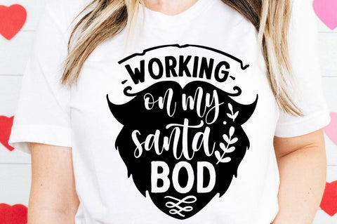 SD0010 - 7 Working on my santa bod SVG Designangry 