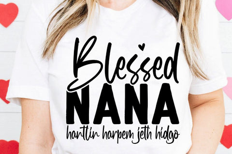 SD0010 - 9 Blessed nana hantlin harpem jeth hidgo SVG Designangry 