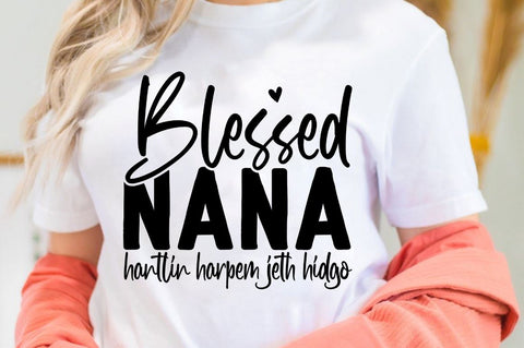 SD0010 - 9 Blessed nana hantlin harpem jeth hidgo SVG Designangry 