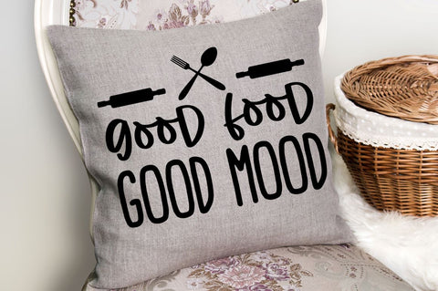 SD0011 - 11 good food good mood SVG Designangry 