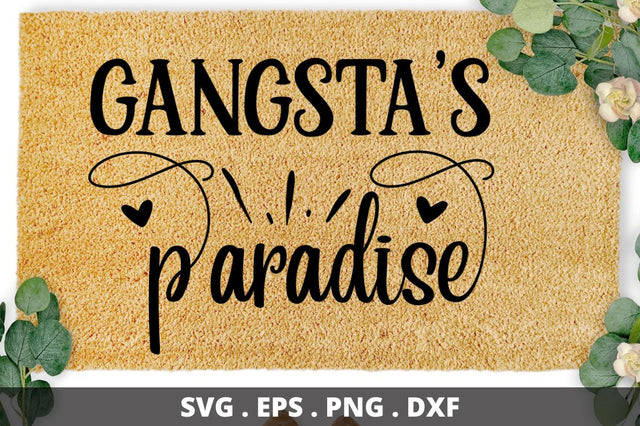 SD0011 - 14 gangsta's paradise SVG Designangry 