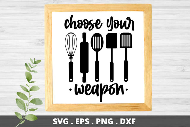 SD0011 - 19 choose your weapor SVG Designangry 