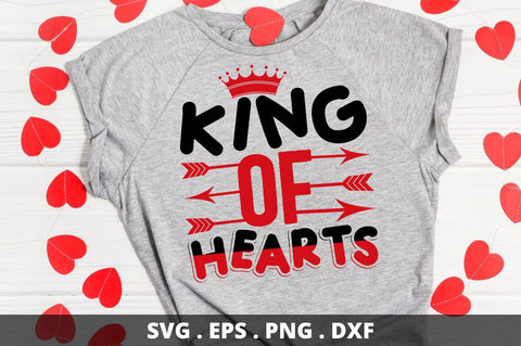 SD0013 - 10 King of hearts SVG Designangry 