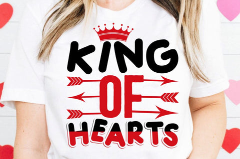 SD0013 - 10 King of hearts SVG Designangry 