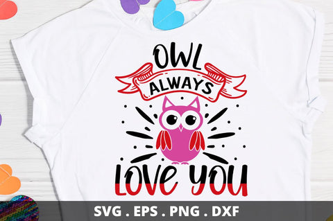 SD0013 - 23 Owl always love you SVG Designangry 