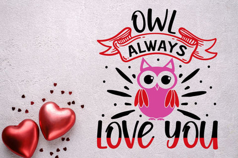 SD0013 - 23 Owl always love you SVG Designangry 