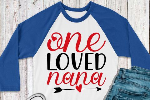SD0013 - 24 One loved nana SVG Designangry 