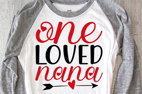 SD0013 - 24 One loved nana SVG Designangry 