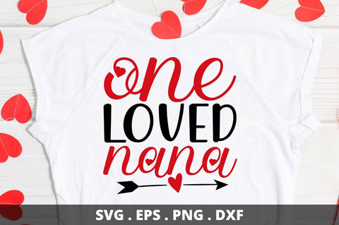 SD0013 - 24 One loved nana SVG Designangry 