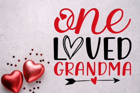 SD0013 - 27 One loved grandma SVG Designangry 