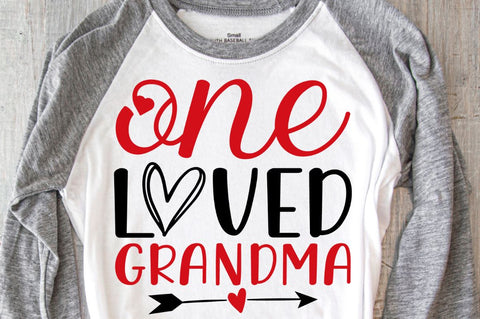 SD0013 - 27 One loved grandma SVG Designangry 