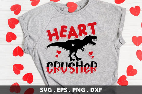 SD0013 - 5 Heart crusher SVG Designangry 