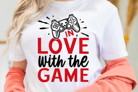 SD0013 - 9 In love with the game SVG Designangry 