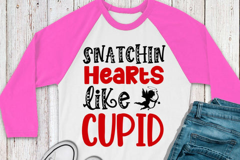 SD0014 - 10 Snatchin hearts like cupid SVG Designangry 